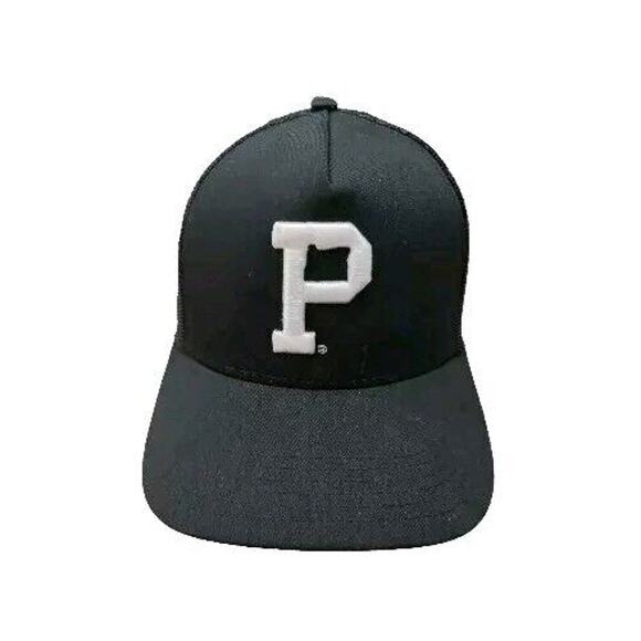 Portland Gear Other - Portland Gear Hat “P” Black Adjustable Trucker Cap Vented adult Oregon